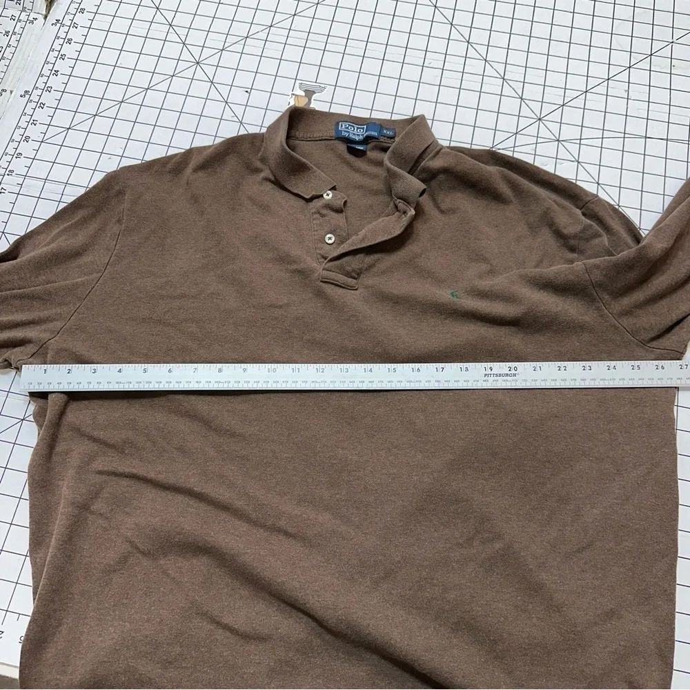 Polo Ralph Lauren sz XXL long sleeve polo A36